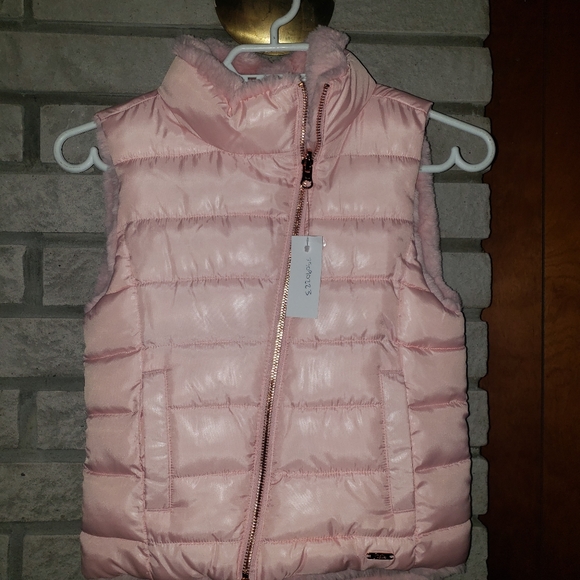 Justice Reversible Puffer Vest - Picture 3 of 3